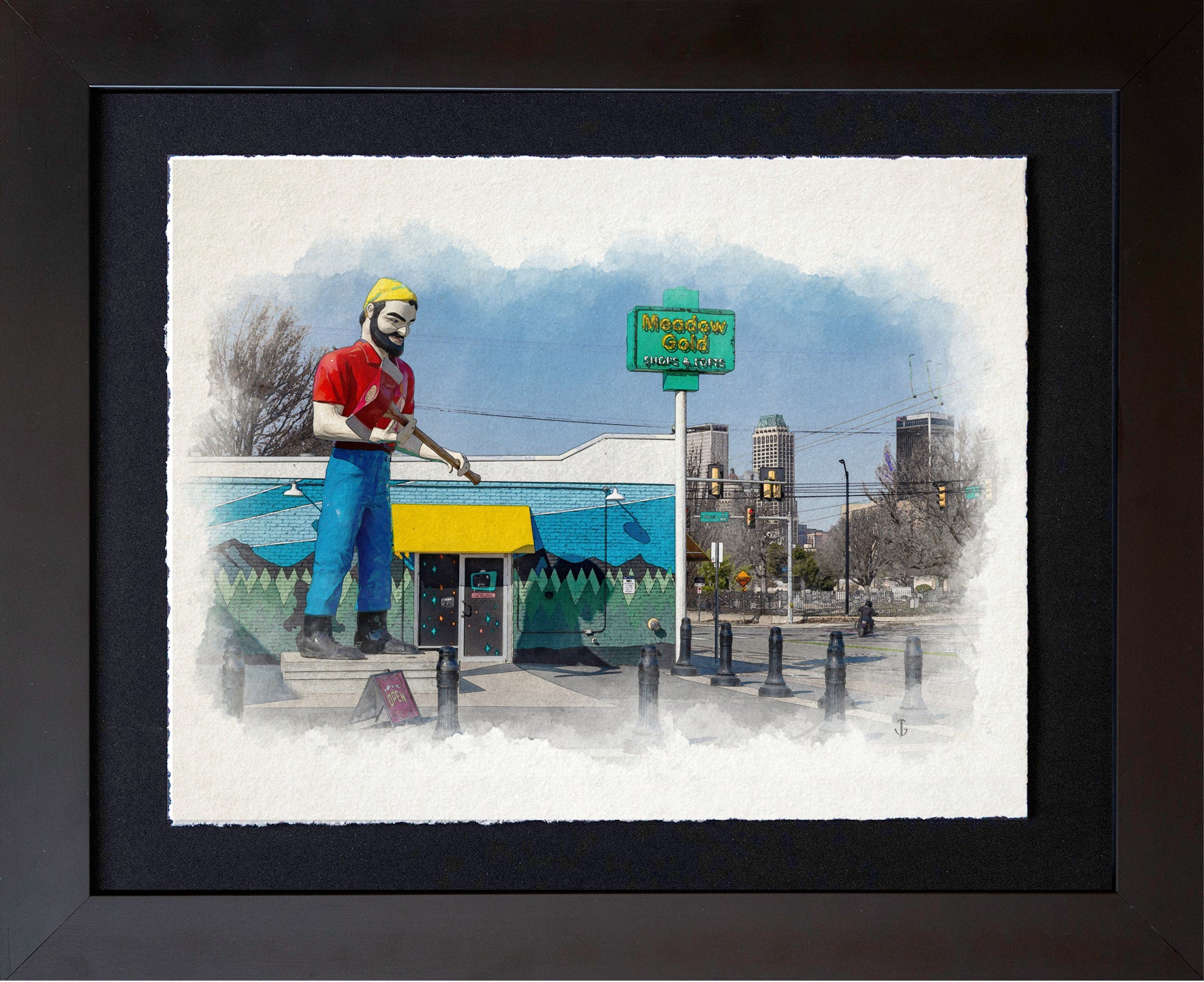 Route 66, OK - Buck’s Axe | Skyline Perspective