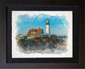 Cape Elizabeth, ME | Portland Head Light Detail