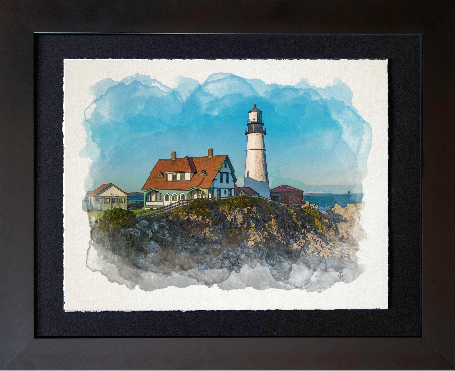 Cape Elizabeth, ME | Portland Head Light Detail