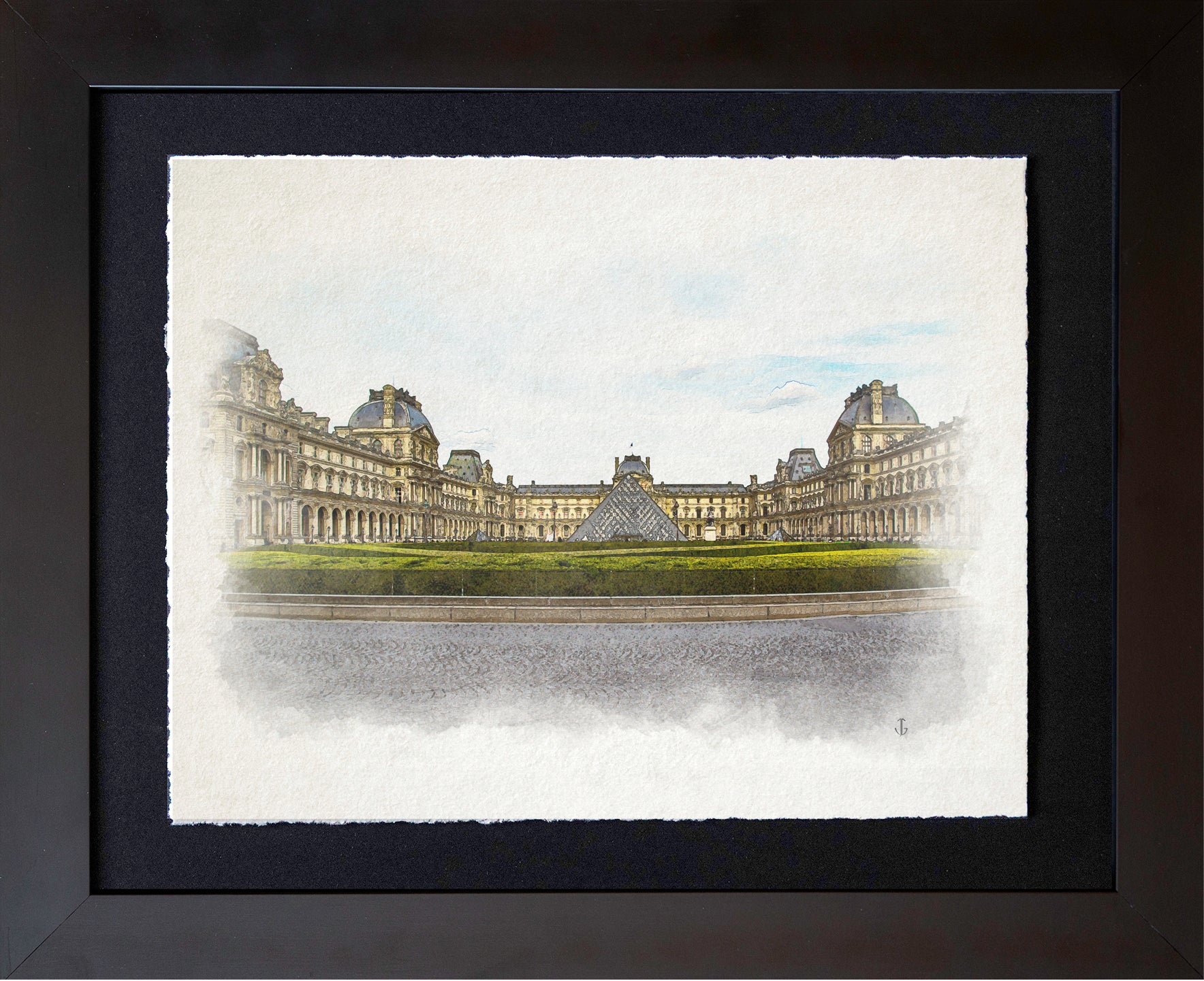 Paris, FRA | Louvre Museum Panorama