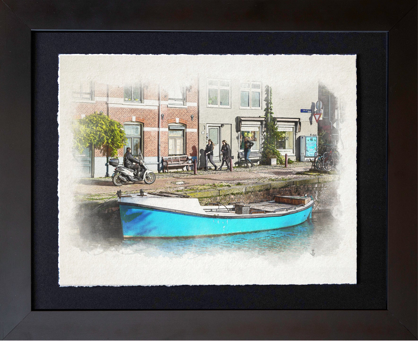 Amsterdam, Netherlands | Blue Boat