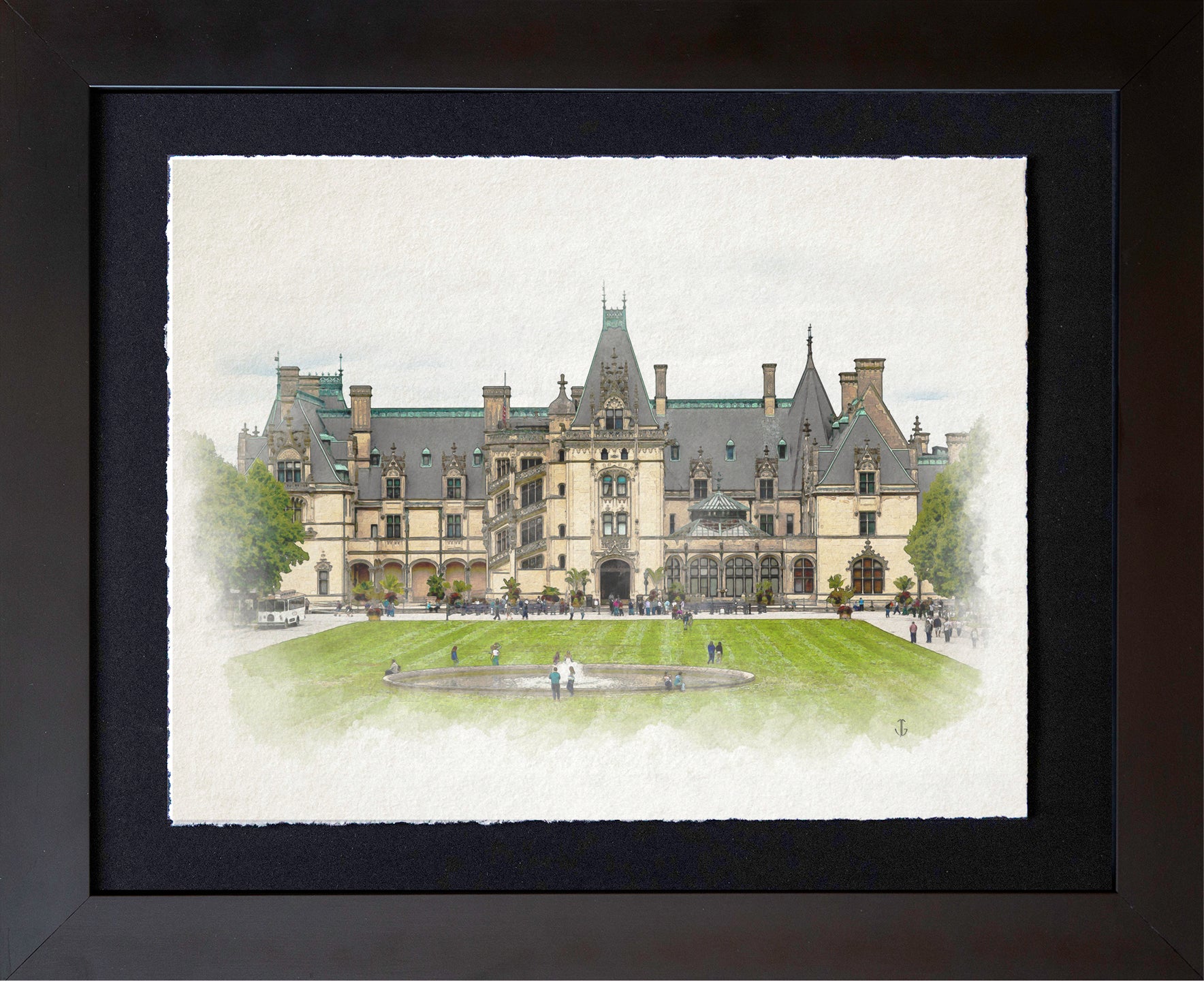 Asheville, NC - Biltmore Estate | Lawn Perspective