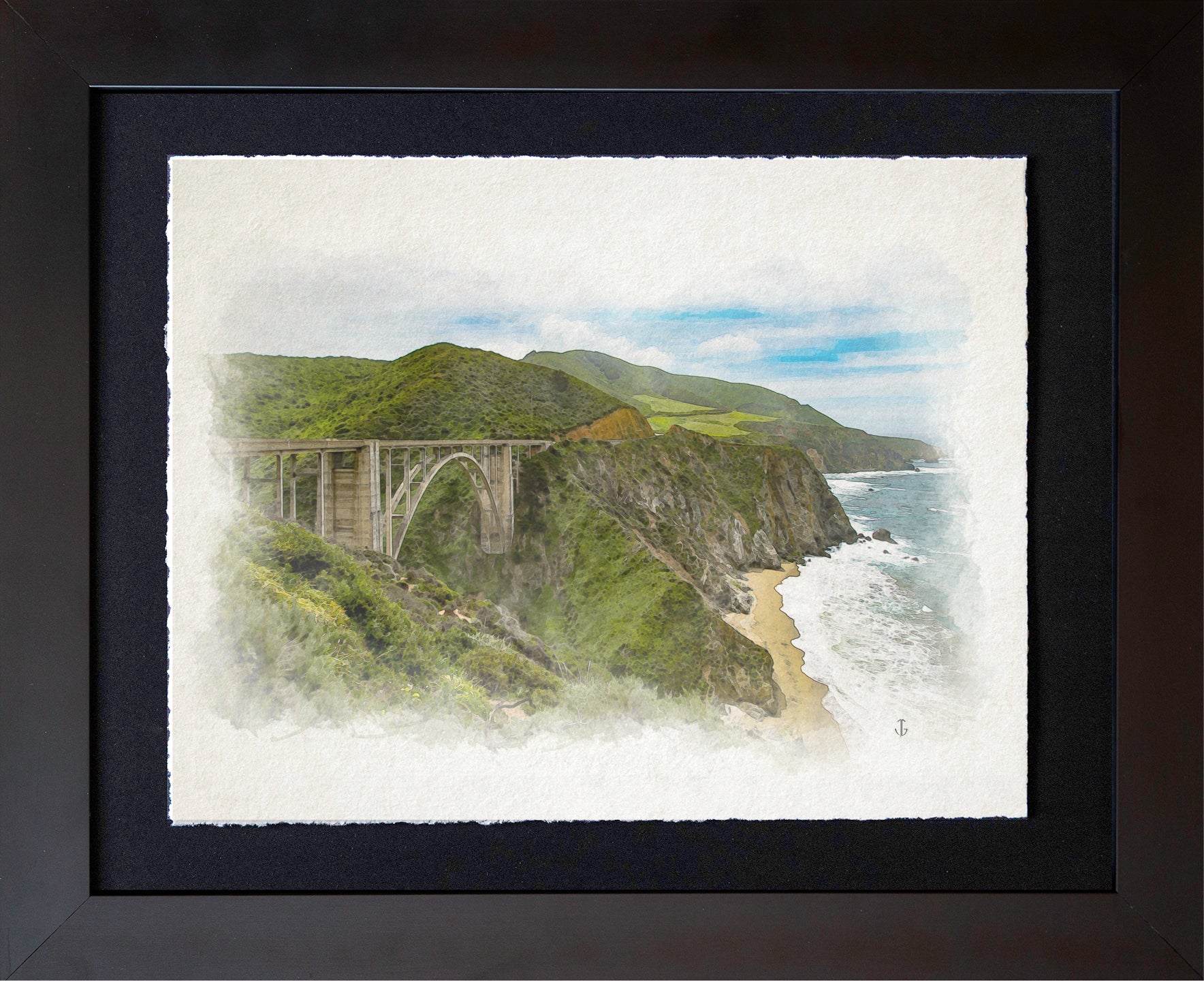 Highway 1, CA | Bixby Bridge in Green