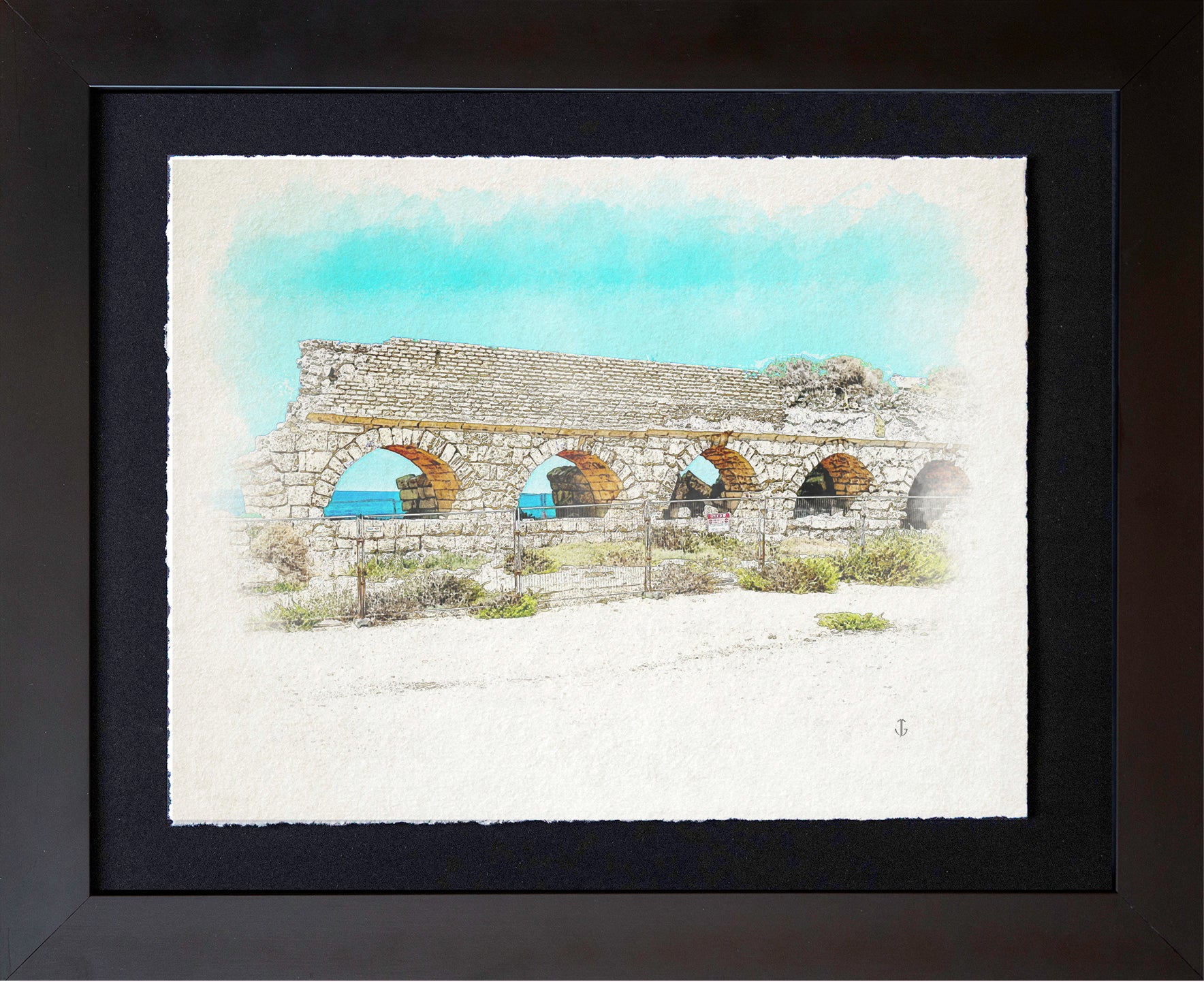 Caesarea Maritima, ISR | Ancient Aquaduct