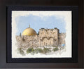 Jerusalem, ISR | Eastern Gate and Dome of the Rock