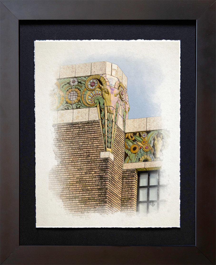 Tulsa, OK - Pavilion | Polychrome Spandrel Detail