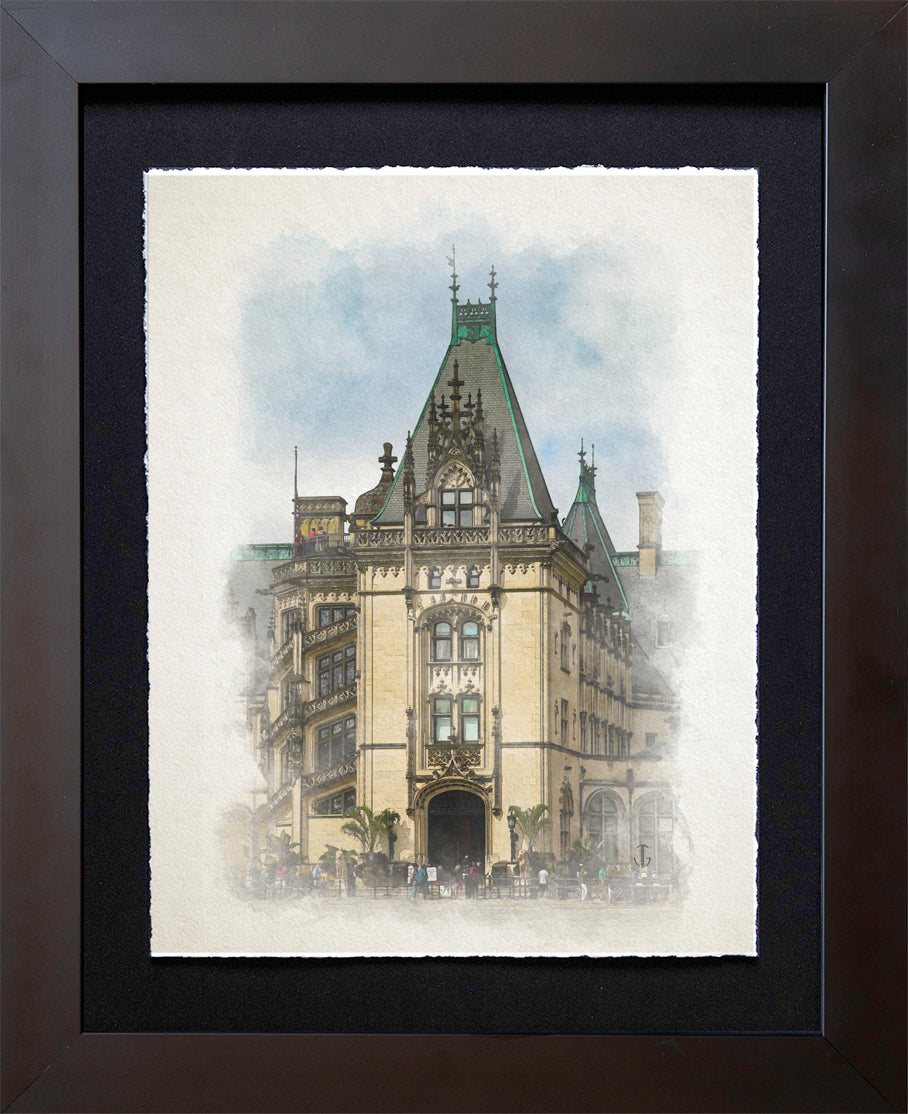 Asheville, NC - Biltmore Estate | Central Tower Detail