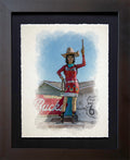 Route 66, OK | Cowgirl with Spark Plug