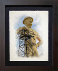 Route 66, OK - The Golden Driller | Structural Detail