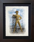 Route 66, OK - The Golden Driller | Tulsa Icon