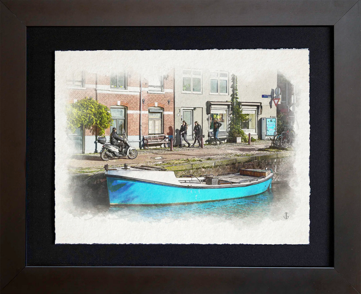 Amsterdam, Netherlands | Blue Boat