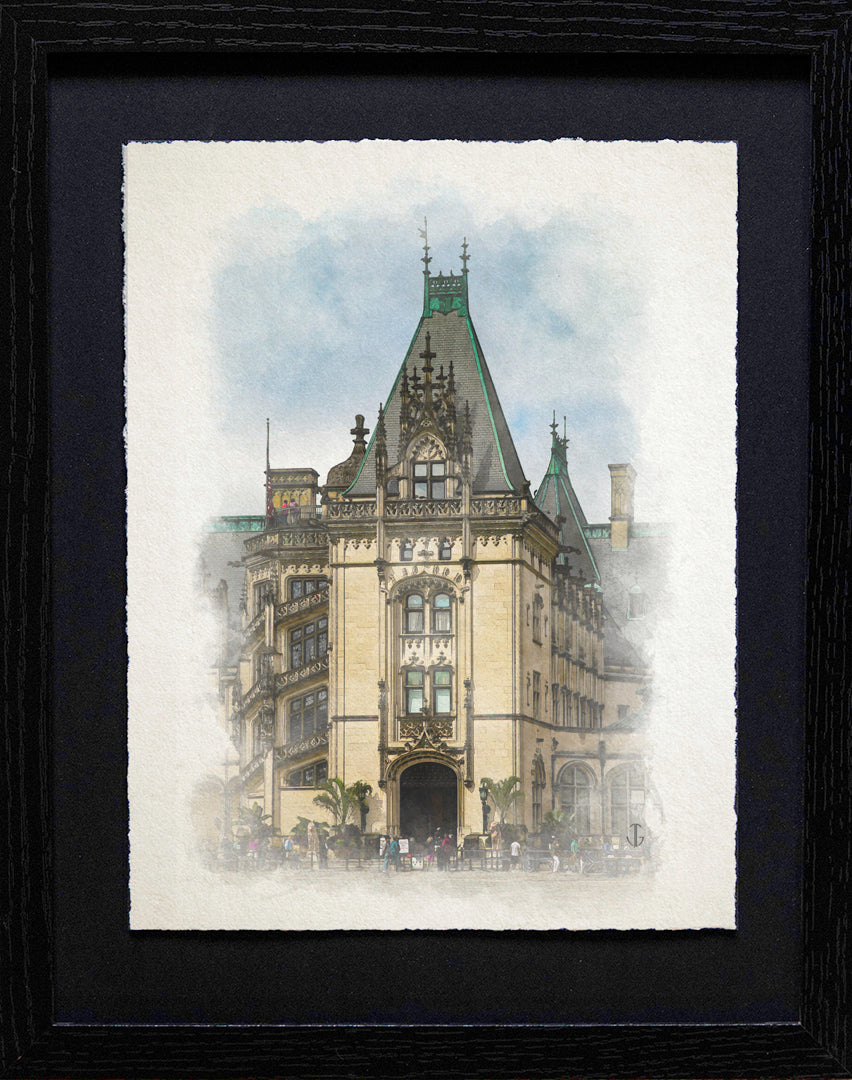 Asheville, NC - Biltmore Estate | Central Tower Detail