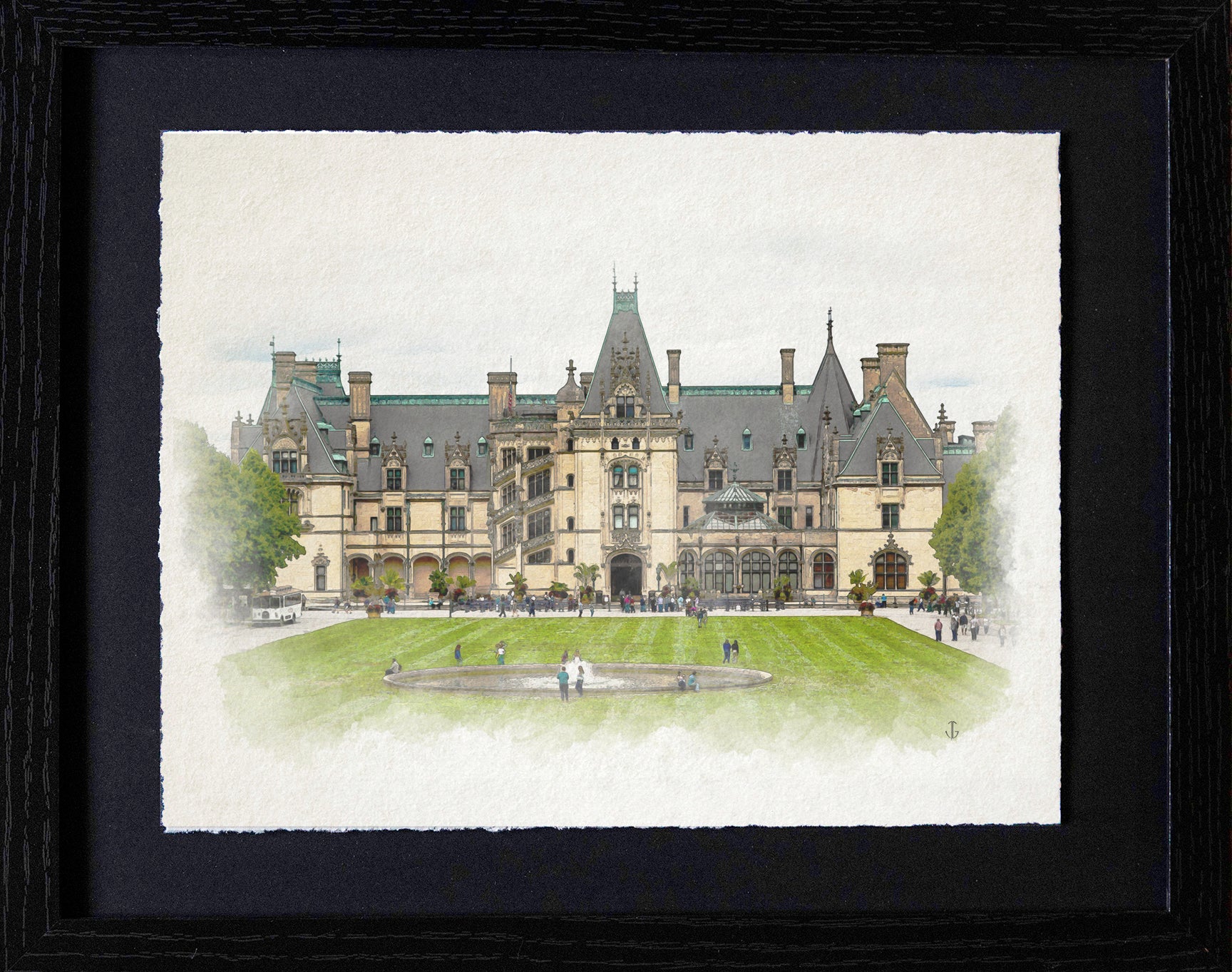 Asheville, NC - Biltmore Estate | Lawn Perspective