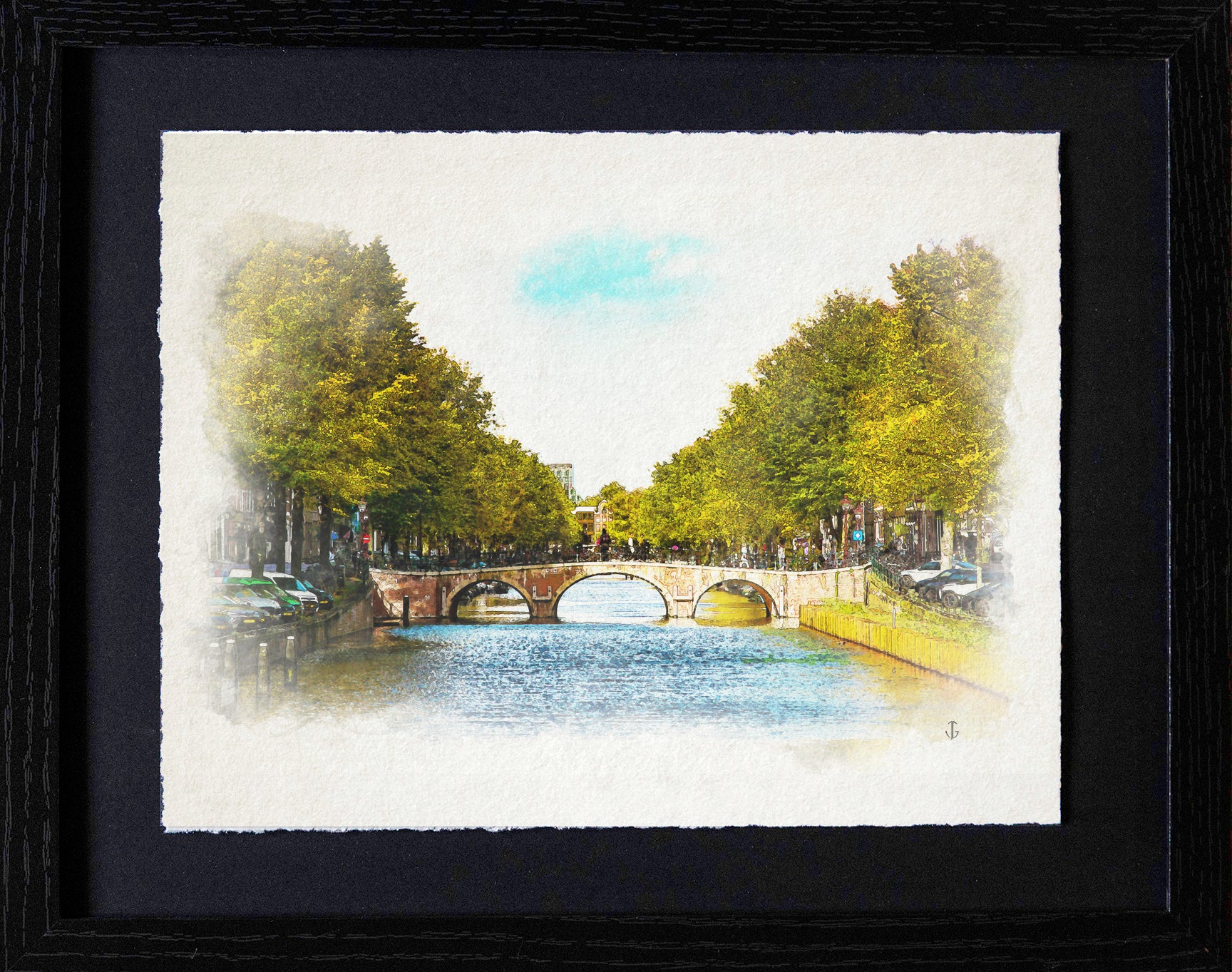 Amsterdam, Netherlands | Triple-Arch Bridge