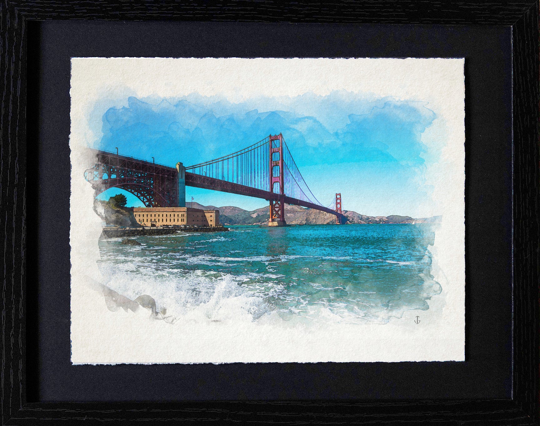 San Francisco, CA | Golden Gate Bridge - Fort Point View