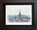 New York City, NY - Manhattan Axis | Skyline Study