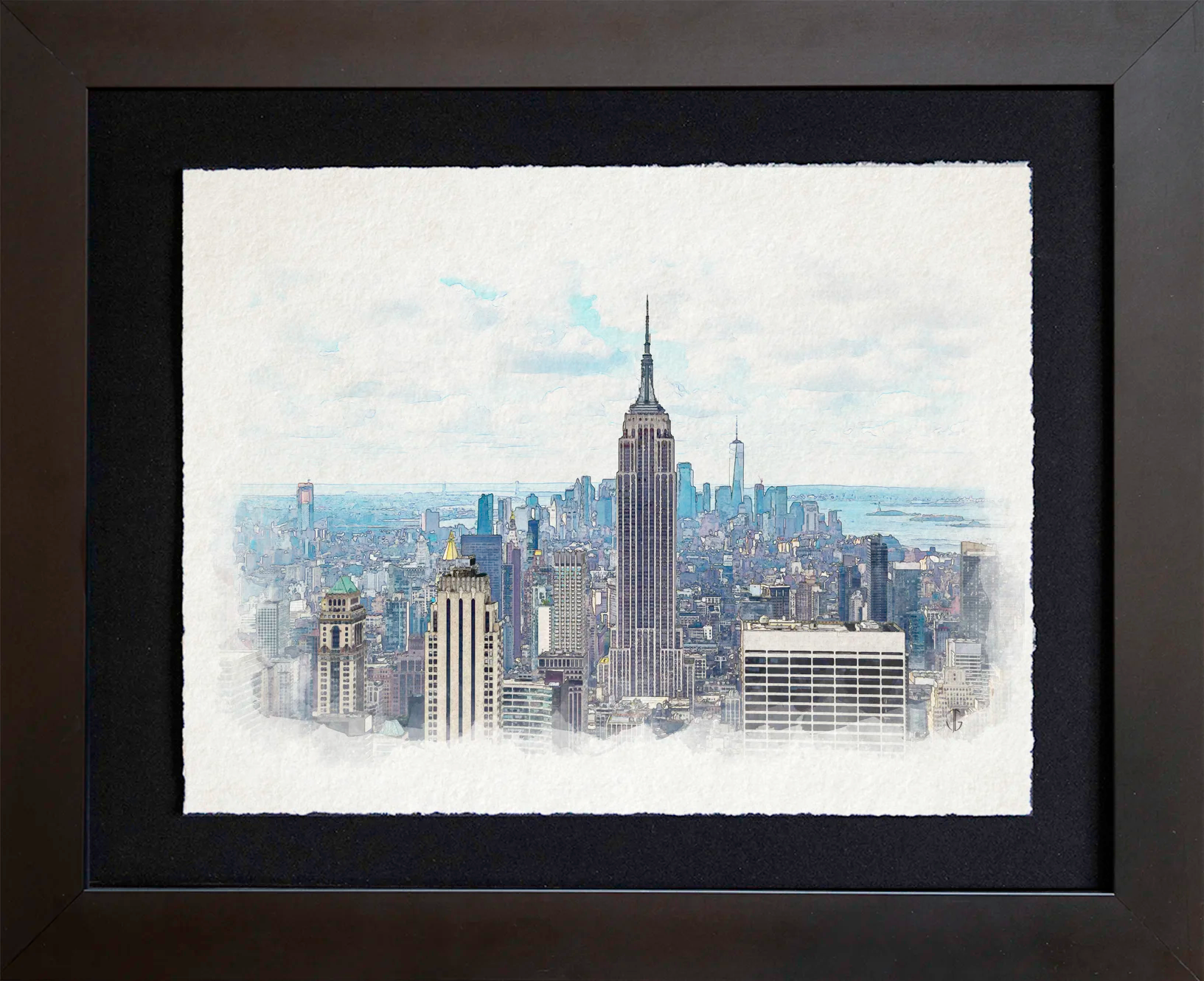 New York City, NY - Manhattan Axis | Skyline Study