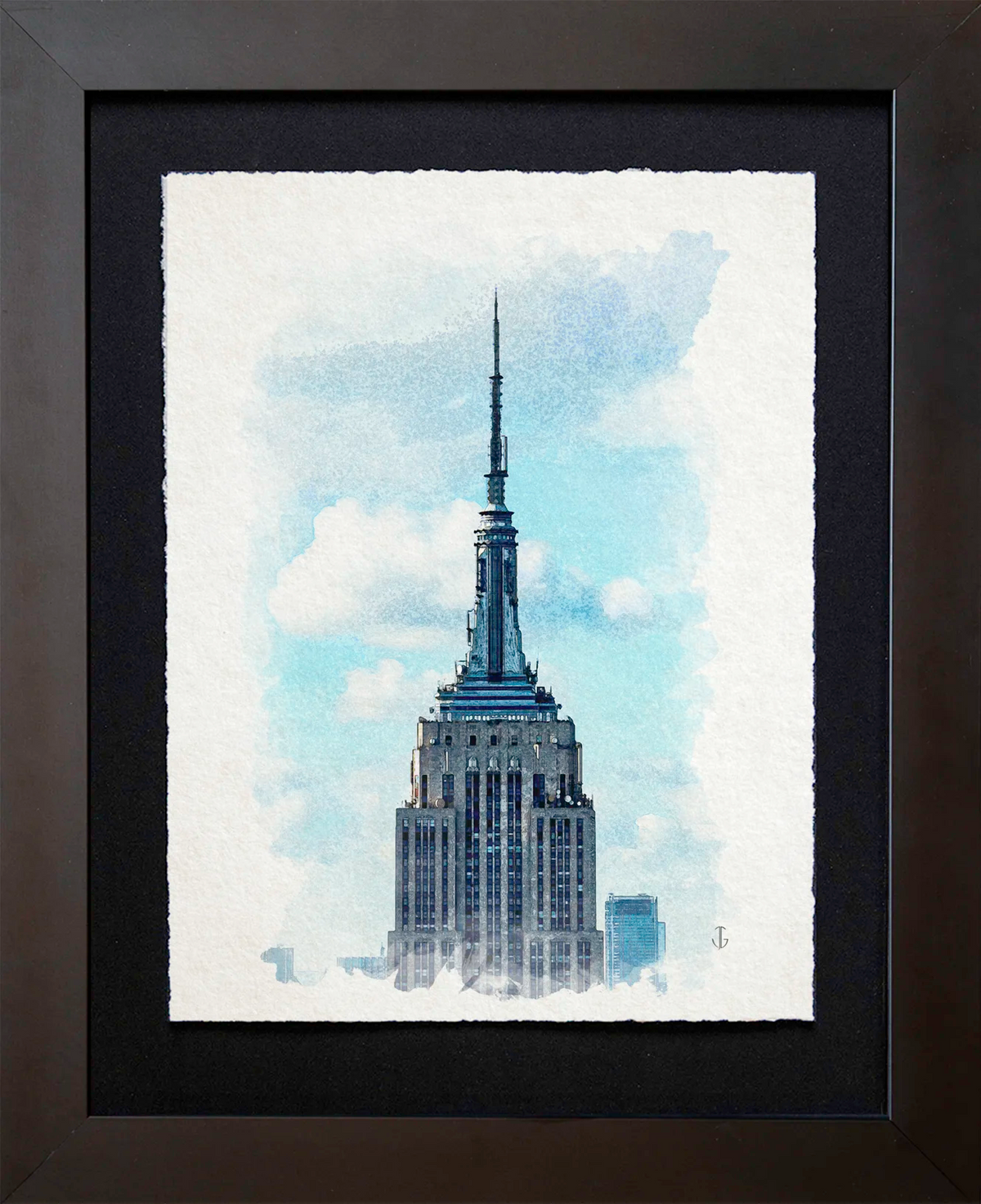 New York City, NY - Empire State Building | Vertical Icon
