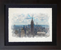 New York City, NY - Manhattan Axis | Skyline Study