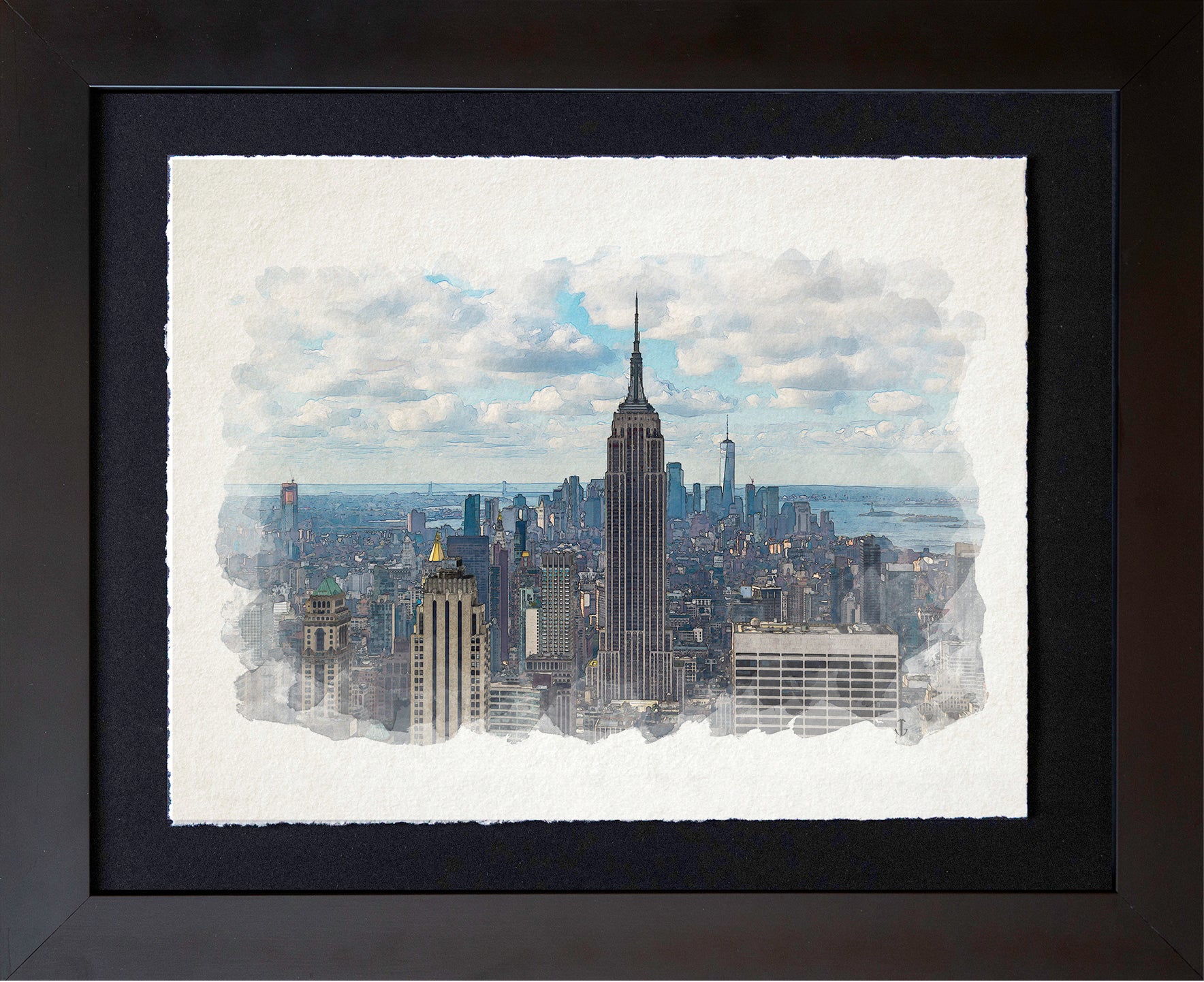 New York City, NY - Manhattan Axis | Skyline Study