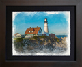 Cape Elizabeth, ME | Portland Head Light Detail